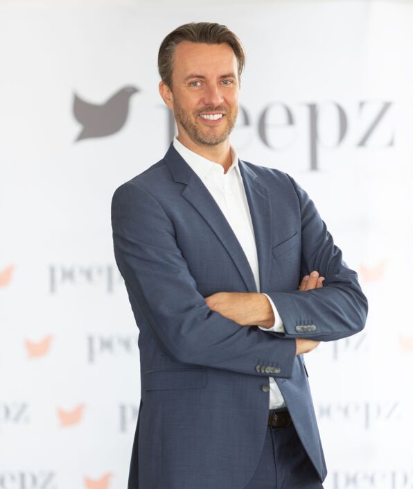 Foto von Moritz Wedlich, COO peepz GmbH